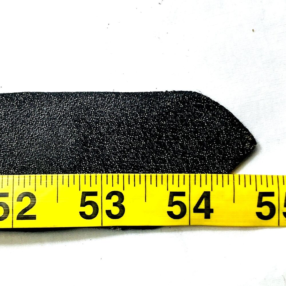 Wembley Skinny Tie Knight Medieval Vintage Flag Shield Axe Black Fleck MCM 1950s - Picture 8 of 13